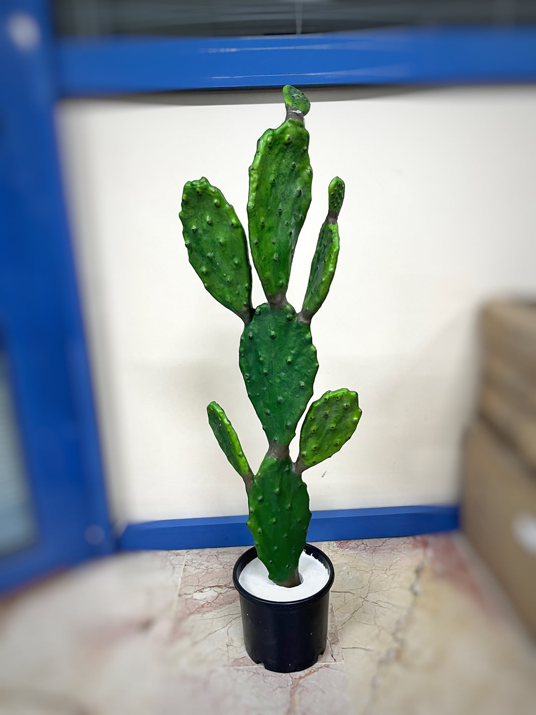 100 cm Yapay Kaktüs tavşan kulağı orta boy XL – silis plant
